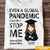 Senior 2021 Custom T Shirt Even A Global Couldn't Stop Me Graduation Class Of 2021 Personalized Gift - PERSONAL84
