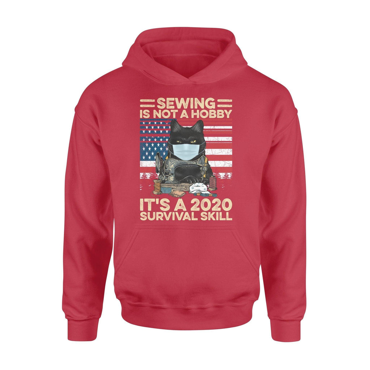 Sew, Cat Sewing 2020 Survival Skill - Standard Hoodie - PERSONAL84