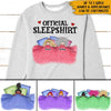 Sibling Bestie Custom Shirt Official Sleepshirt Personalized Gift For Best Friends - PERSONAL84