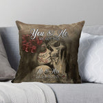 Skull Pillow Customized Pillow You And Me We Got This Personalized Gift - PERSONAL84