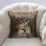 Skull Pillow Customized Pillow You And Me We Got This Personalized Gift - PERSONAL84