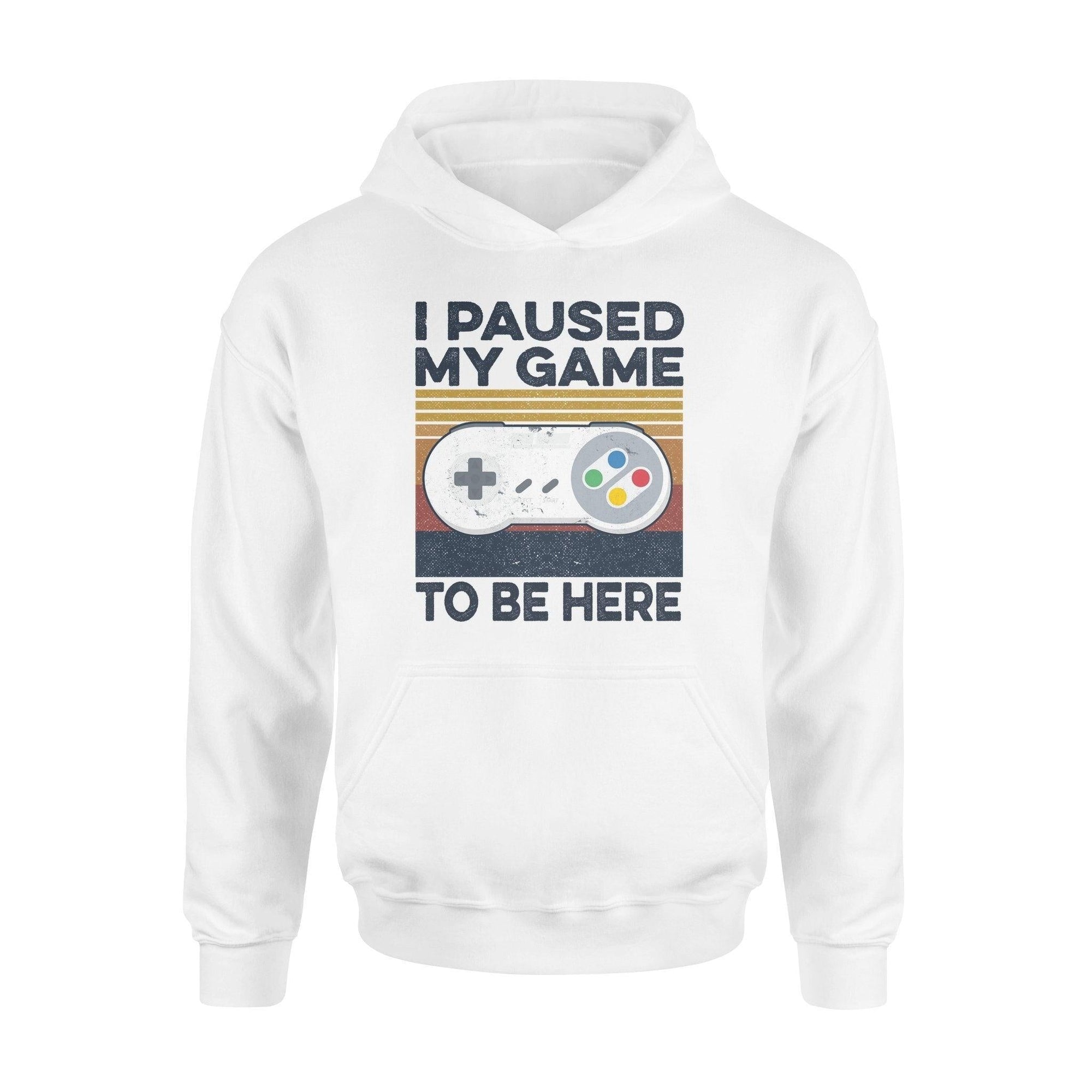 SNES I Paused My Game To Be Here - Standard Hoodie - PERSONAL84