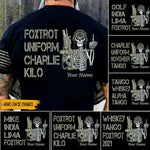 Soldier Custom All Over Printed Shirt Foxtrot Uniform Charlie Kilo Personalized Gift - PERSONAL84