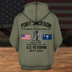 Soldier Custom All Over Printed Shirt Straight Outta Military Base Personalized Gift - PERSONAL84