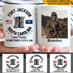 Soldier Custom Mug Served In Military Base Personalized Gift - PERSONAL84