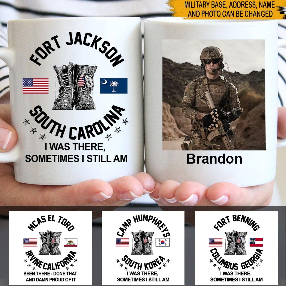 Soldier Custom Mug Served In Military Base Personalized Gift - PERSONAL84