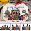 Soldier Custom Ornament All I Want For Christmas Is My Soldier Personalized Gift - PERSONAL84