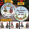 Soldier Custom Ornament Home Is Where We&#39;re Together Personalized Gift - PERSONAL84
