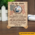 Soldier Son Custom Poster To My Mom Personalized Gift - PERSONAL84