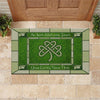 St Patrick&#39;s Day Doormat Customized An Irish Welcome From Personalized Gift - PERSONAL84