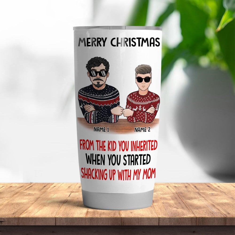 Personalized To My Bonus Son Tumbler From Stepfather Stainless Steel Cup  Whenever You Feel Overwhelmed Stepson Birthday Graduation Christmas Travel