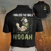 Army Veteran Custom Polo Shirt Hooah Personalized Gift