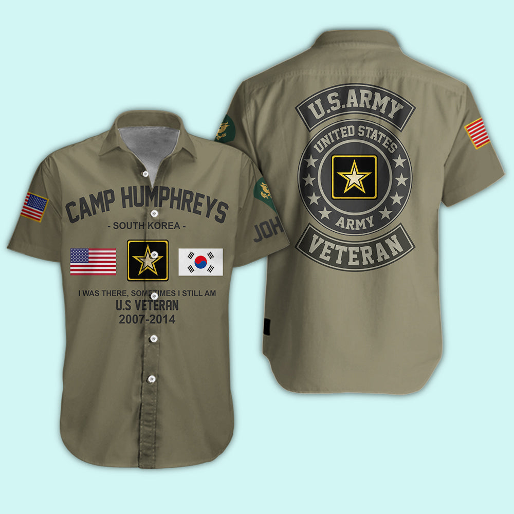 Veteran Custom Men Shirt Been There Done That And Damn Proud Of It Personalized Gift