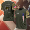 Veteran Custom All Over Printed Shirt Logo And Rank Personalized Gift