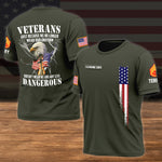 Veteran Custom All Over Printed Shirt Personalized Gift