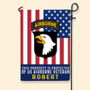 Veteran Custom Garden Flag This Property Is Protected By Us Personalized Gift