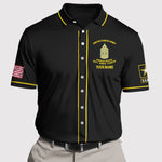 U.S Veteran Custom Polo Shirt Been There - Done That And Damn Proud Of it Personalized Gift