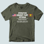 Veteran Custom Shirt Operation Urgent Fury Personalized Gift