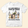 Veteran Custom Shirt I Like Beer And My Dogs And Maybe 3 People Personalized Gift