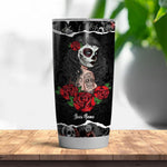 Sugar Skull Custom Tumbler I'm Not Sugar And Spice Personalized Gift - PERSONAL84