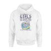 Surfing, Wine Some Girls Go Surfing And Drink Too Much - Standard Hoodie - PERSONAL84