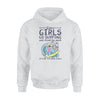 Surfing, Wine Some Girls Go Surfing And Drink Too Much - Standard Hoodie - PERSONAL84