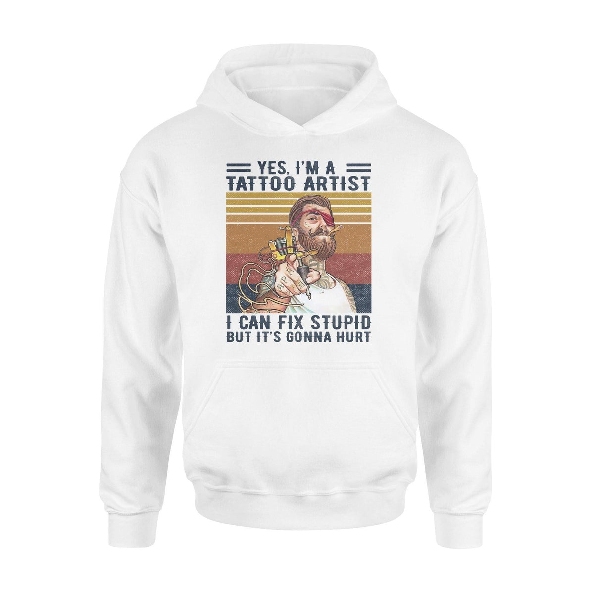 Tattoo Artist I Can Fix Stupid - Standard Hoodie - PERSONAL84