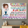 Teacher Custom Poster Notice To All Students Personalized Gift - PERSONAL84