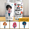Teacher Custom Tumbler It Takes A Big Heart To Teach Little Minds Personalized Gift - PERSONAL84