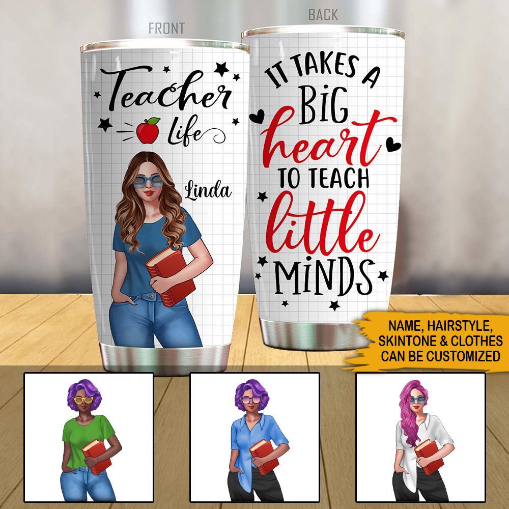 Teacher Custom Tumbler Teacher Life Personalized Gift - PERSONAL84