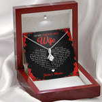 To My Smokin' Hot Wife Custom Necklace The Day I Met You Personalized Gift - PERSONAL84