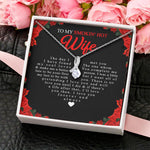 To My Smokin' Hot Wife Custom Necklace The Day I Met You Personalized Gift - PERSONAL84