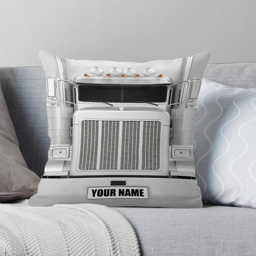 Trucker Custom Pillow Truck Car Personalized Gift - PERSONAL84