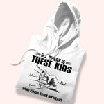 Dad Custom Shirt There's These Kids Stole My Heart Call Me Daddy Personalized Father's Day Gift