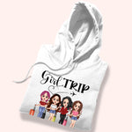 Bestie Custom Shirt Girl Trip Cheaper Than Therapy Personalized Best Friend Gift