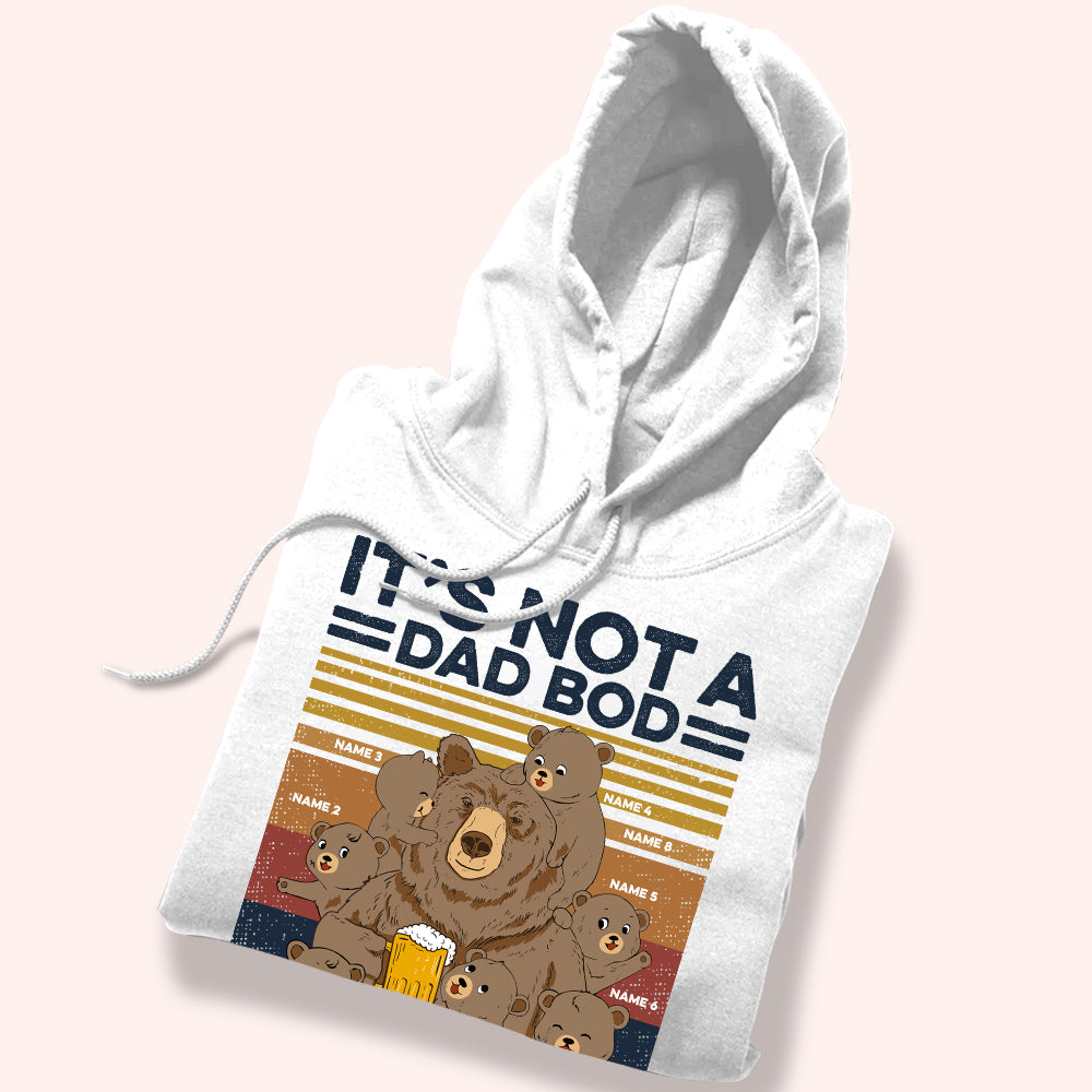 Dad Custom Shirt It's Not A Dad Bod Father Figure Personalized Gift