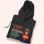 Dad Custom Shirt Legend Husband Daddy Personalized Gift