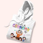 Grandma Custom Shirt Rocking The Grandma Life Personalized Gift