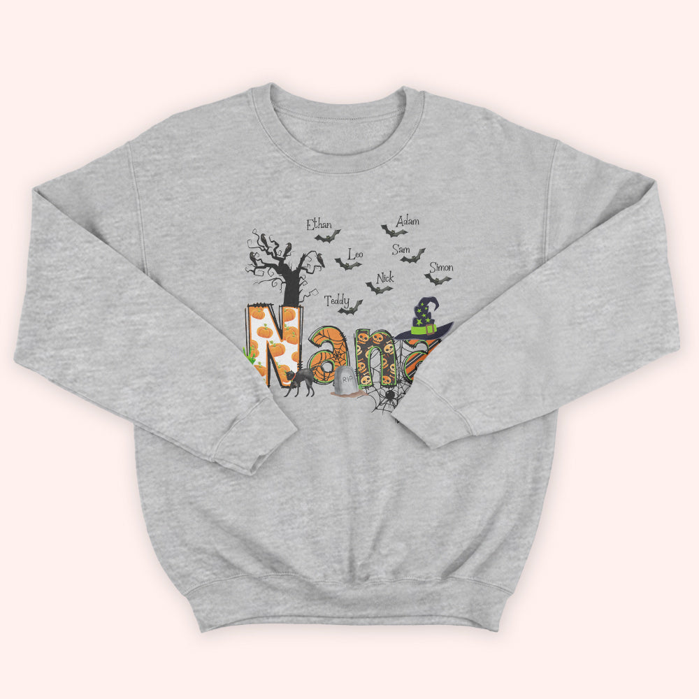 Halloween Custom Shirt Nana Personalized Gift