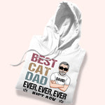 Best Cat Dad Ever Custom Shirt Personalized Gift For Cat Lover