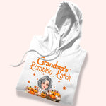 Halloween Custom Shirt Grandma's Pumpkin Patch Personalized Gift