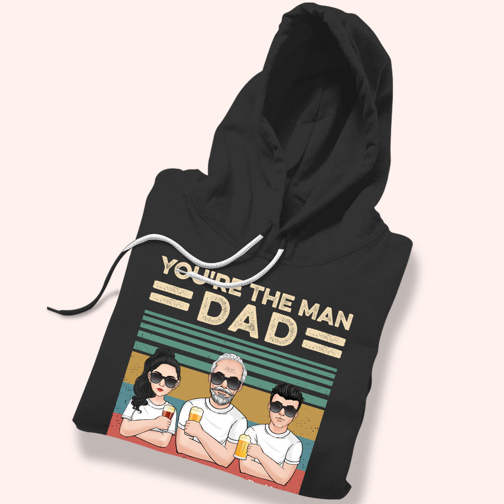 Dad Custom Shirt You're The Man Old But Still Man Personalized Gift For Father