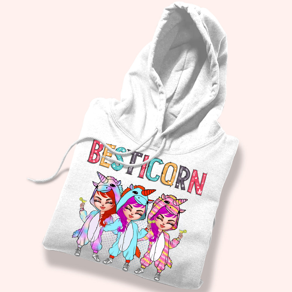 Bestie Custom Shirt Besticorn Like Normal Bestie But More Awesome Personalized Gift