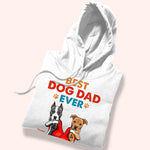 Dog Custom Shirt Best Dog Dad Ever Personalized Gift