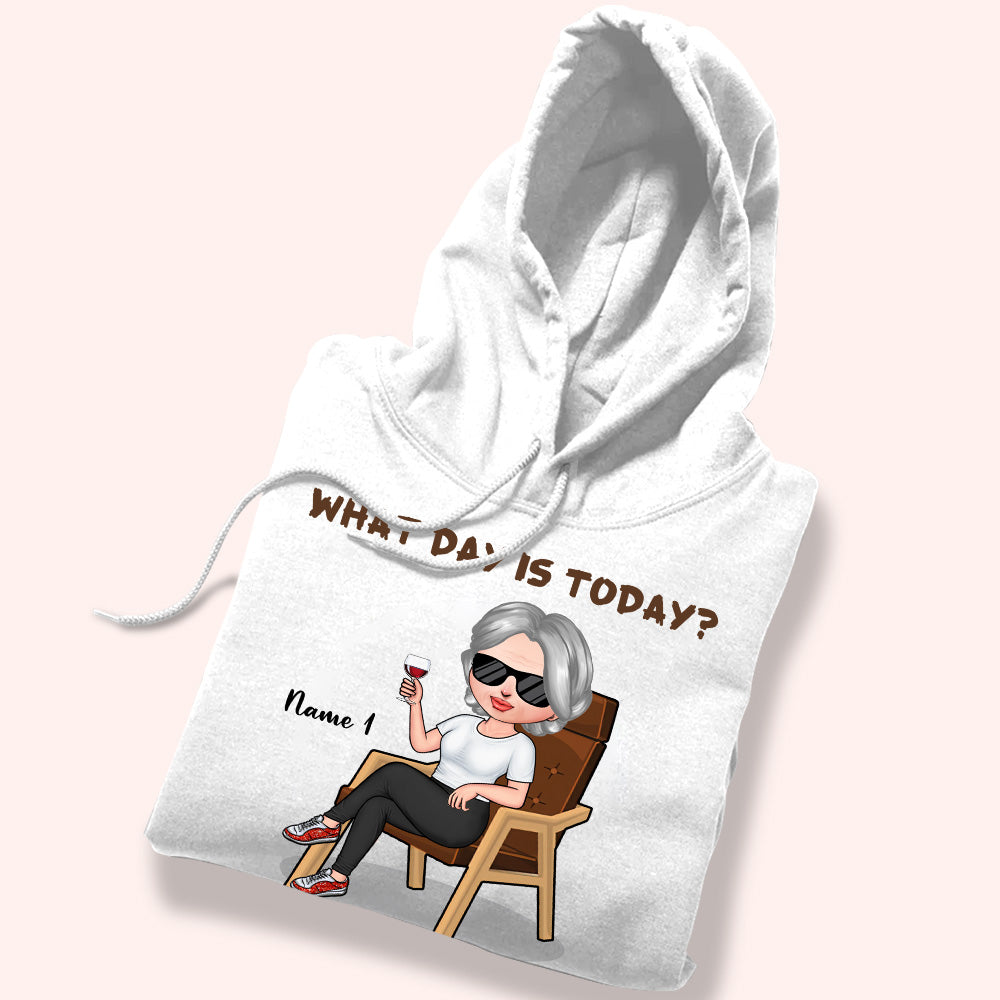 Retired Custom Shirt What Day Is Today Who Cares I'm Retired Personalized Retirement Gift