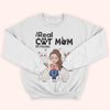 Cat Custom Shirt The Real Cat Mom Of Your State Personalized Gift