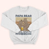 Dad Custom Shirt Papa Bear Husband Protector Personalized Father&#39;s Day Gift