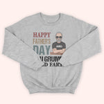 Dad Custom Shirt Happy Father's Day You Grumpy Old Fart Funny Personalized Gift