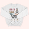 Best Cat Dad Ever Custom Shirt Personalized Gift For Cat Lover