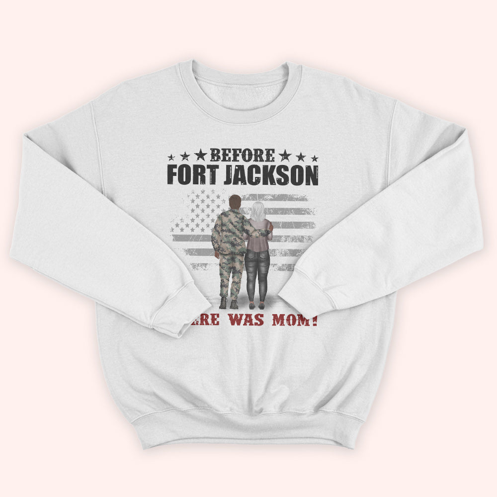 Veteran Custom Shirt Before Boot Camp There Was Mom Personalized Gift